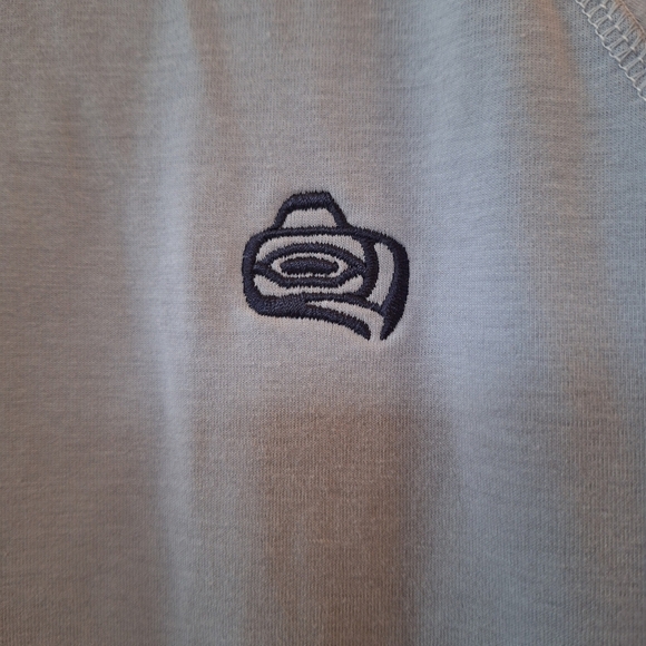 G/Fore Mens Light Blue 1/4 Zip Pullover Golf Layering Shirt Size M - Picture 4 of 8